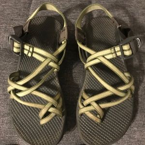 Green Two-Strap Chacos!